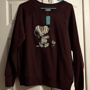 NWT Maurice’s Snoopy Mummy Crewneck